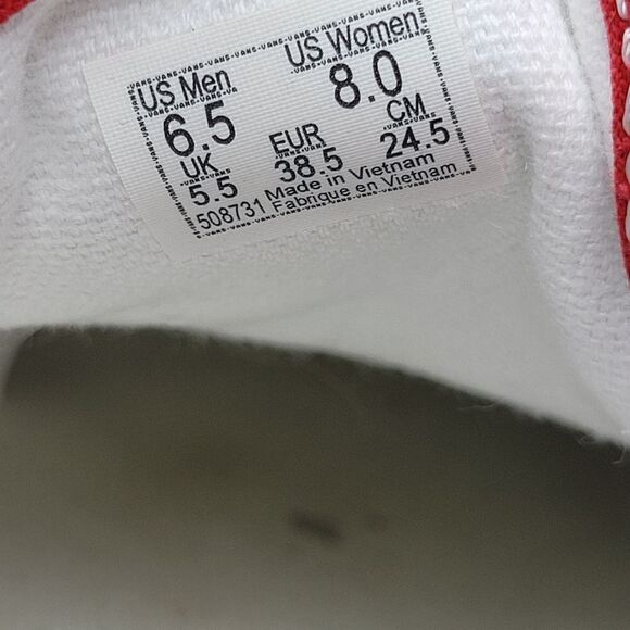 Vans Era Off the Wall Colorblock Sneakers Pride Colorful Sneaker Shoes Size 8 - Picture 9 of 10